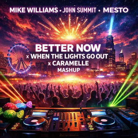 Mike Williams & OAKS  vs John Summit vs Mesto - Deadmau5 & Jauz - When The Caramelle Goes Out Now(Dj Mb95 Tomorrowland Mashup)封面